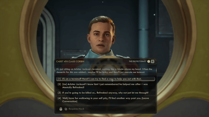 Promise Corbin to Help Him With His Demerit