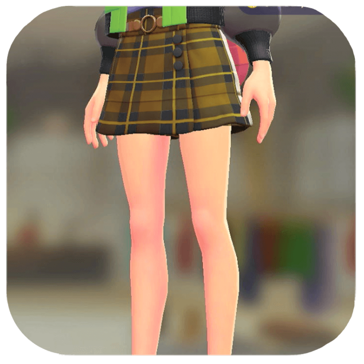 Pokemon Legends Z-A Male Wrap Skort Set Icon