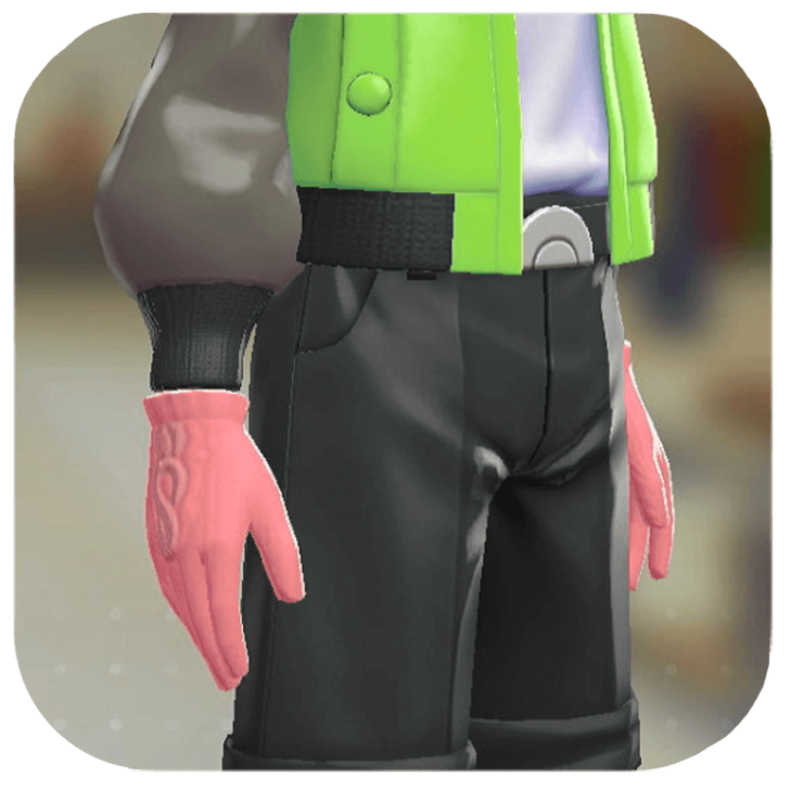 Pokemon ZA - Budew Knit Gloves Pink