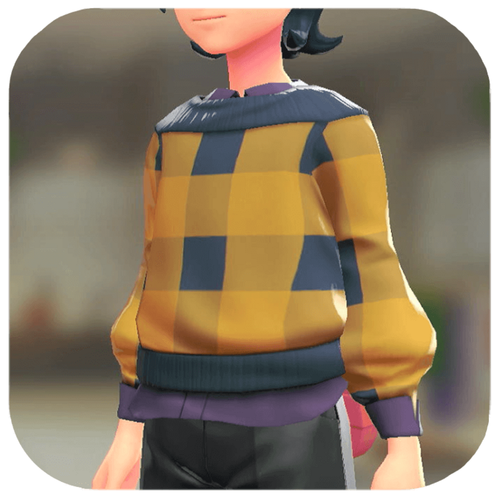 Pokemon Legends Z-A Male Sweater and Shirt Set Icon