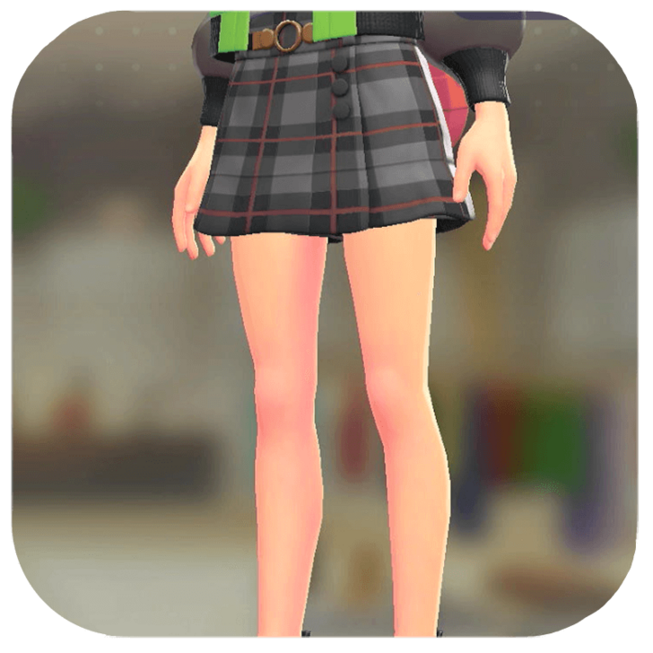 Pokemon Legends Z-A Male Wrap Skort Set Icon