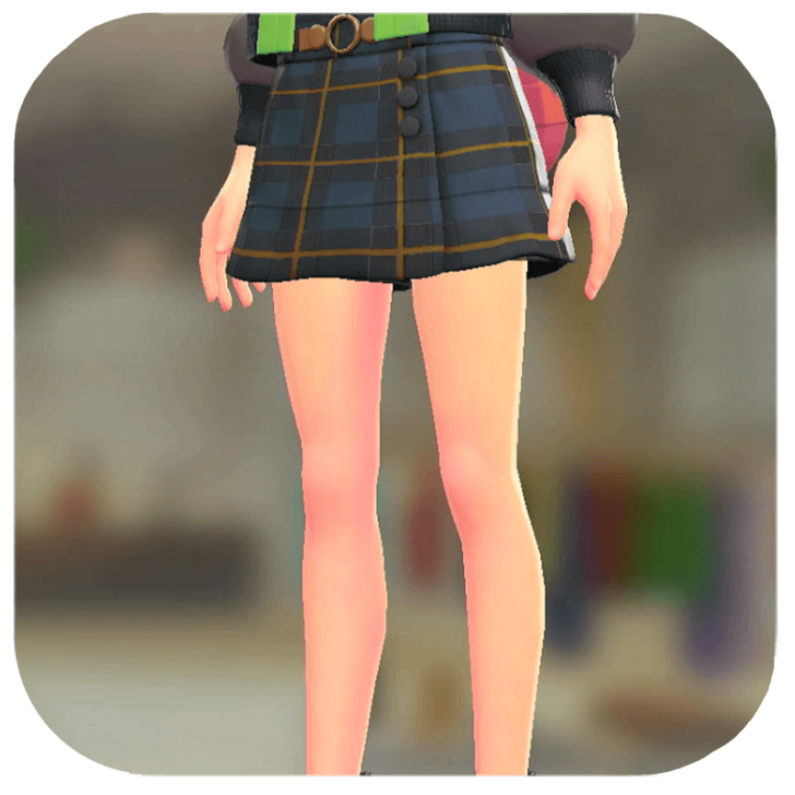 Pokemon Legends Z-A Male Wrap Skort Set Icon