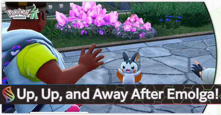 Pokemon Legends Z-A - Up, Up, and Away After Emolga!