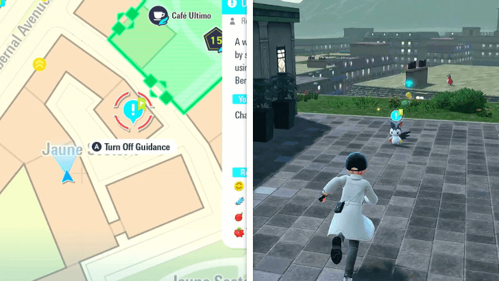 Up, Up, and Away After Emolga! Emolga Location