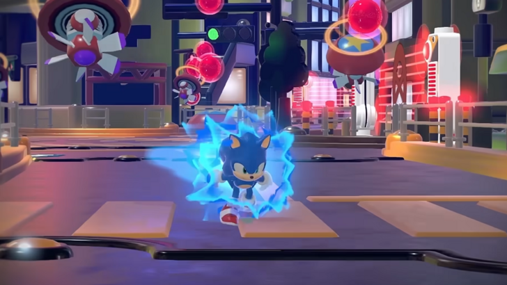 Sonic Rumble Sonic running