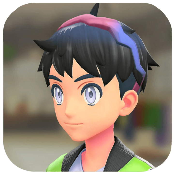 Pokemon Legends Z-A Male Metallic Headband Icon