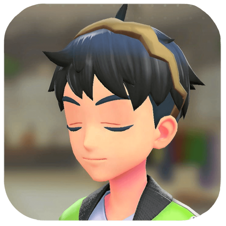Pokemon Legends Z-A Male Metallic Headband Icon