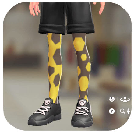 Pokemon Legends Z-A Male Girafarig Tights Icon