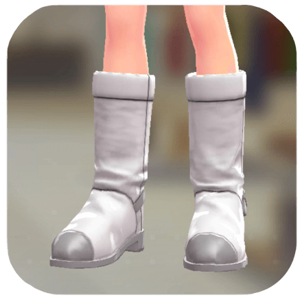 Pokemon Legends Z-A Male Patent Leather Toe-Cap Boots Icon