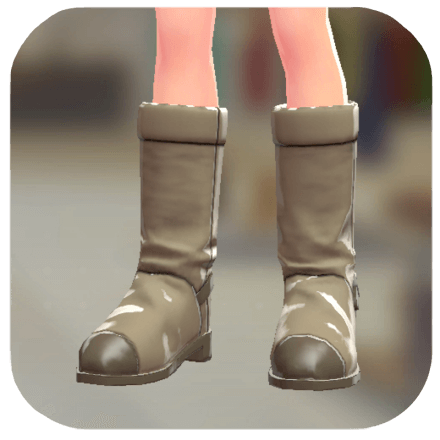 Pokemon Legends Z-A Male Patent Leather Toe-Cap Boots Icon