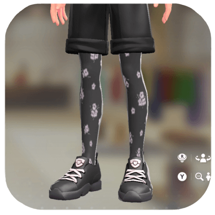 Pokemon Legends Z-A Male Floral Tights Icon