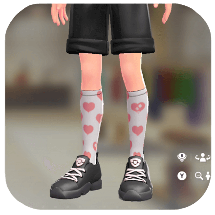 Pokemon Legends Z-A Male Rendezvous Knee-High Socks Icon