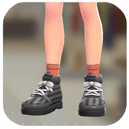 Pokemon Legends Z-A Male Striped High-Top Sneakers Icon