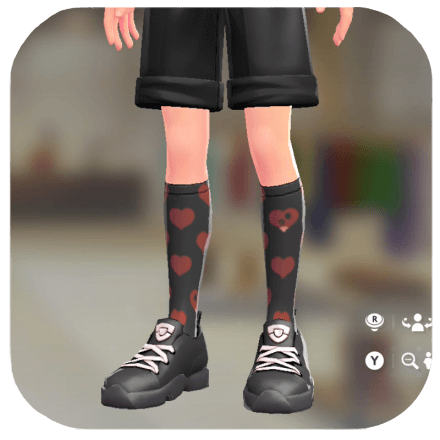 Pokemon Legends Z-A Male Rendezvous Knee-High Socks Icon
