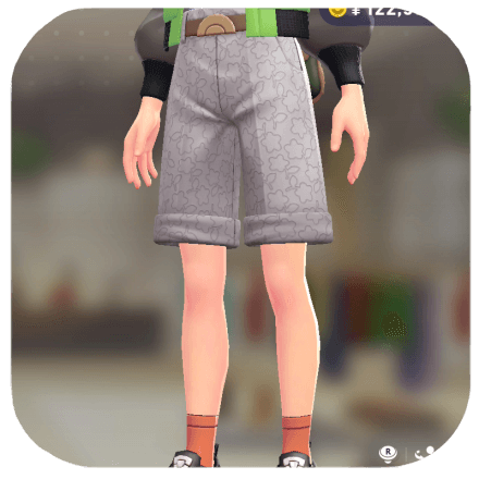 Pokemon Legends Z-A Male Chino Shorts Set Icon