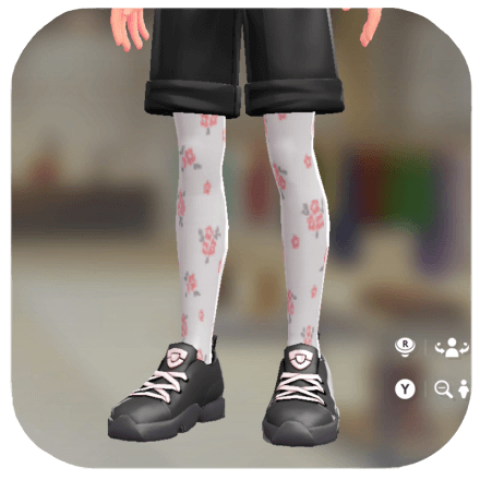 Pokemon Legends Z-A Male Floral Tights Icon