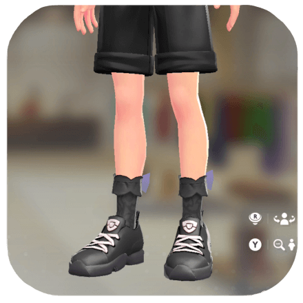 Pokemon Legends Z-A Male Lacy Ribbon Socks Icon