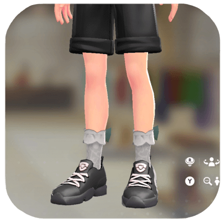 Pokemon Legends Z-A Male Lacy Ribbon Socks Icon