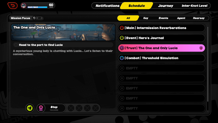 The One and Only Lucia Commission