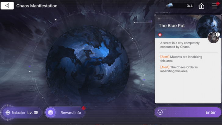 The Blue Pot Chaos Manifestation