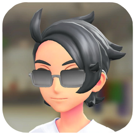 Pokemon Legends Z-A Male Rectangle Glasses Icon