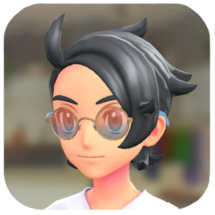 Pokemon Legends Z-A Male Round Glasses Icon