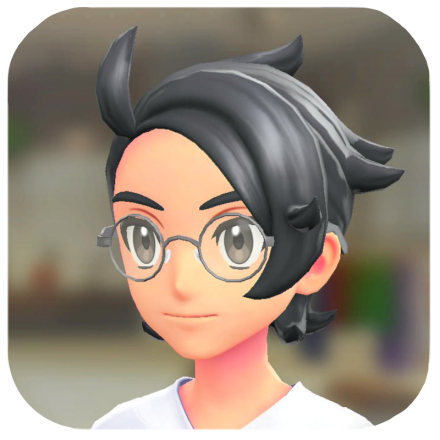 Pokemon Legends Z-A Male Round Glasses Icon