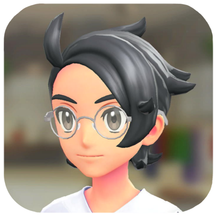 Pokemon Legends Z-A Male Round Glasses Icon