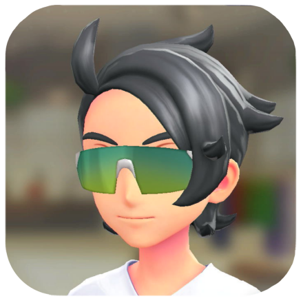 Pokemon Z-A - Sporty Sunglasses Green / Yellow M