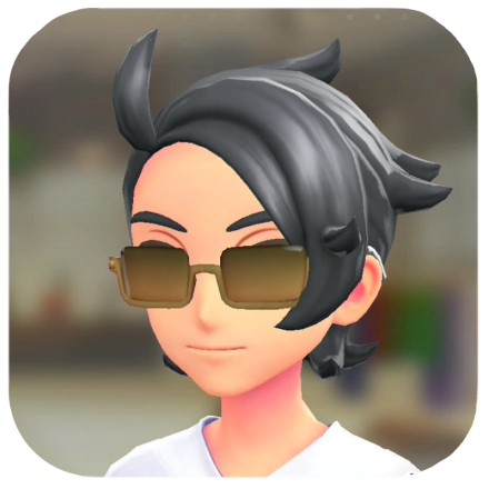 Pokemon Legends Z-A Male Rectangle Glasses Icon