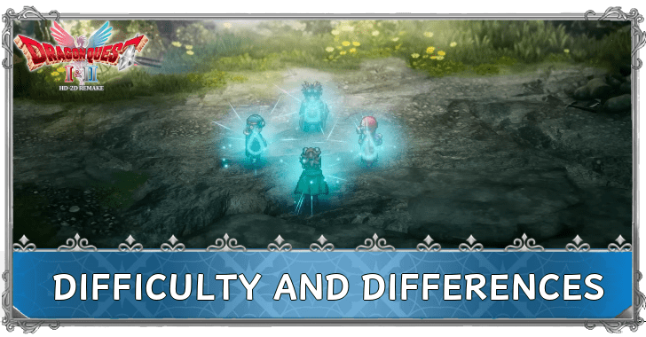 Dragon Quest 1 and 2 - Difficulty