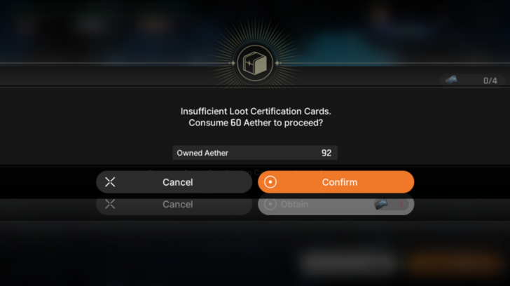 Use Aether to Loot Chaos Rewards