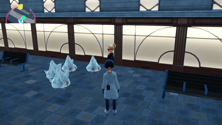 Bergmite sur un Avalugg World Location