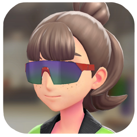 Pokemon Z-A - Sporty Sunglasses Purple / Green F