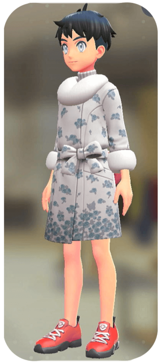 Pokemon Legends Z-A Male Fur Coat and Turtleneck Set Icon