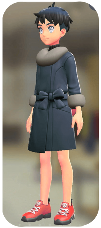 Pokemon Legends Z-A Male Fur Coat and Turtleneck Set Icon