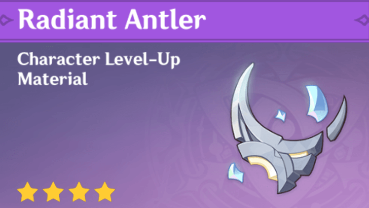 Genshin Impact - How to Get Radiant Antler and Effects