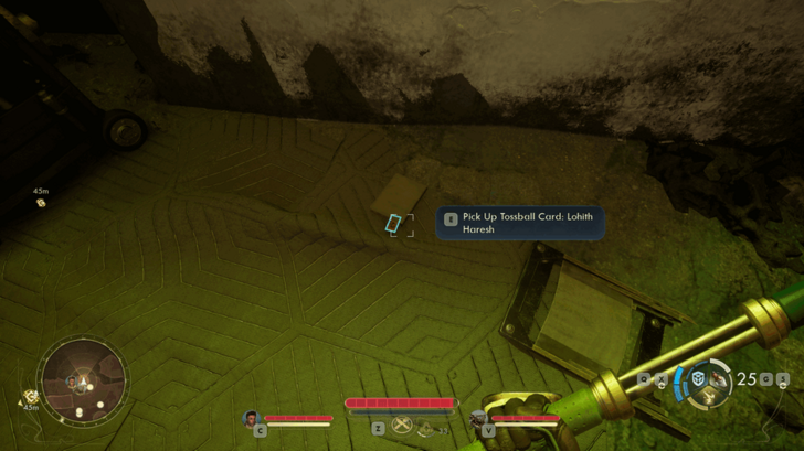 Tossball Card: Lohith Haresh Location