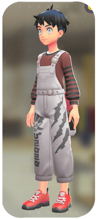 Pokemon Legends Z-A Male Big-Logo Overalls Set Icon