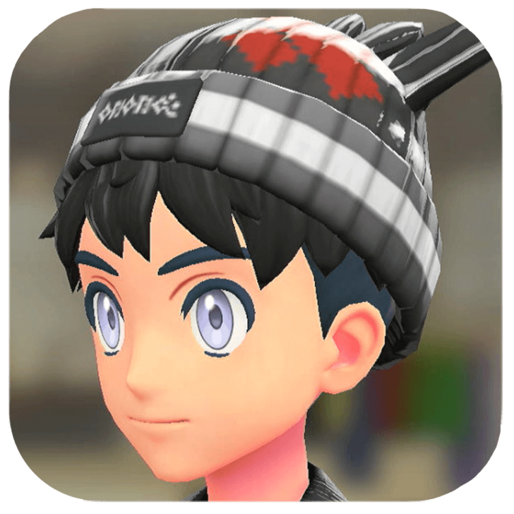 Pokemon Legends Z-A Male Ear Knit Beanie Icon