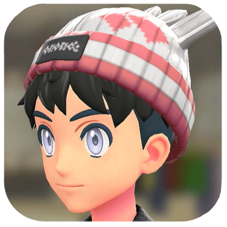 Pokemon Legends Z-A Male Ear Knit Beanie Icon
