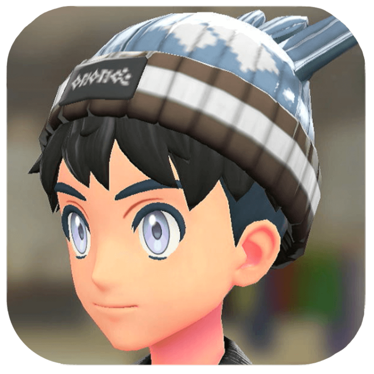 Pokemon Legends Z-A Male Ear Knit Beanie Icon