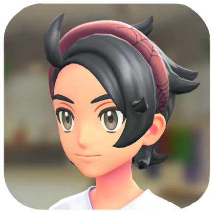 Pokemon Legends Z-A Male Spiderweb Headband Icon