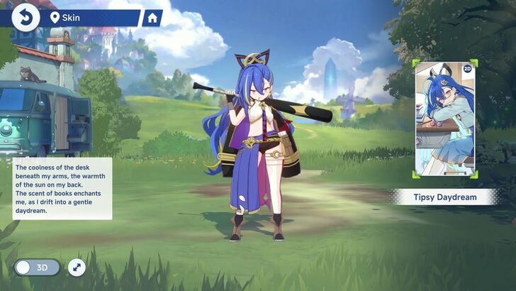 3D Minova Not Reflecting Outfit