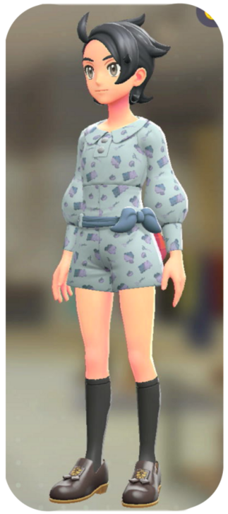 Pokemon Legends Z-A Male Belted Romper Set Icon