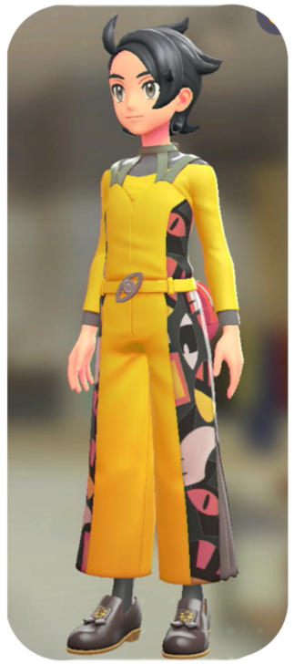 Pokemon Legends Z-A Male Overalls and Shirt Set Icon