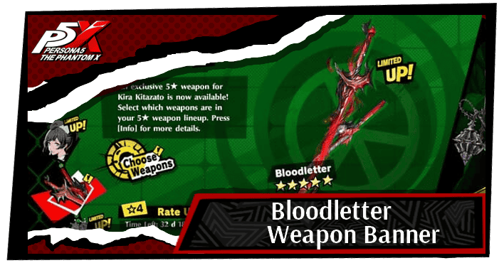Persona 5 The Phantom X Bloodletter