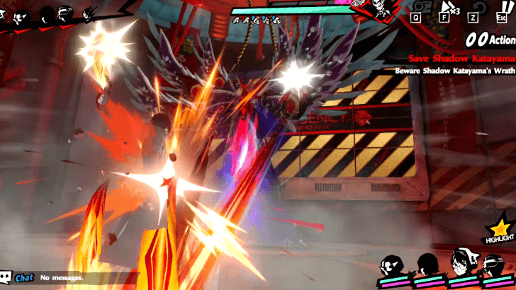 P5 Phantom X - Shadow Katayama Wings of Fury on Turn 0