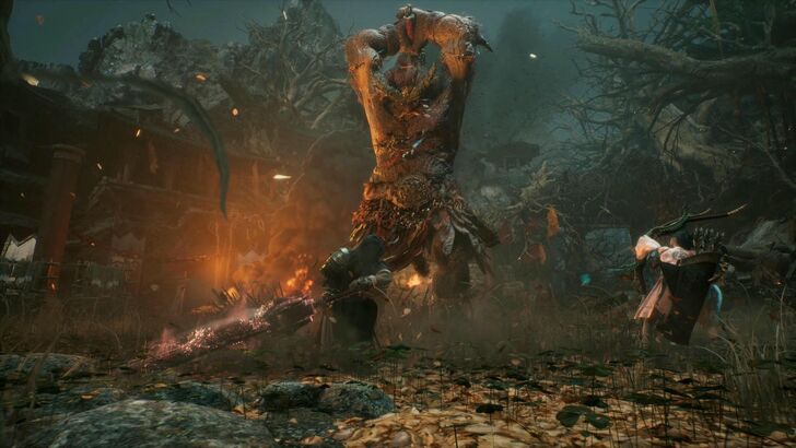 Large Enemy Attacking Party