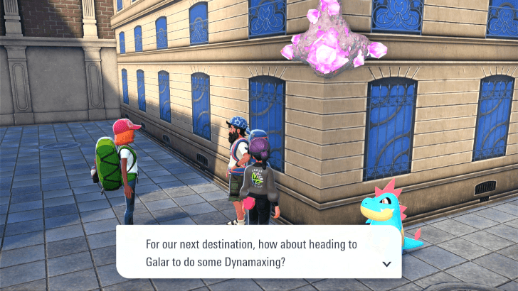 Galar Dynamaxing Easter Egg